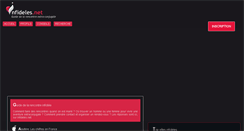 Desktop Screenshot of infideles.net